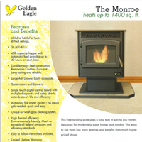 Golden Eagle Stoves flyer