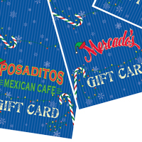 Posados Restaurant Christmas Gift Holder